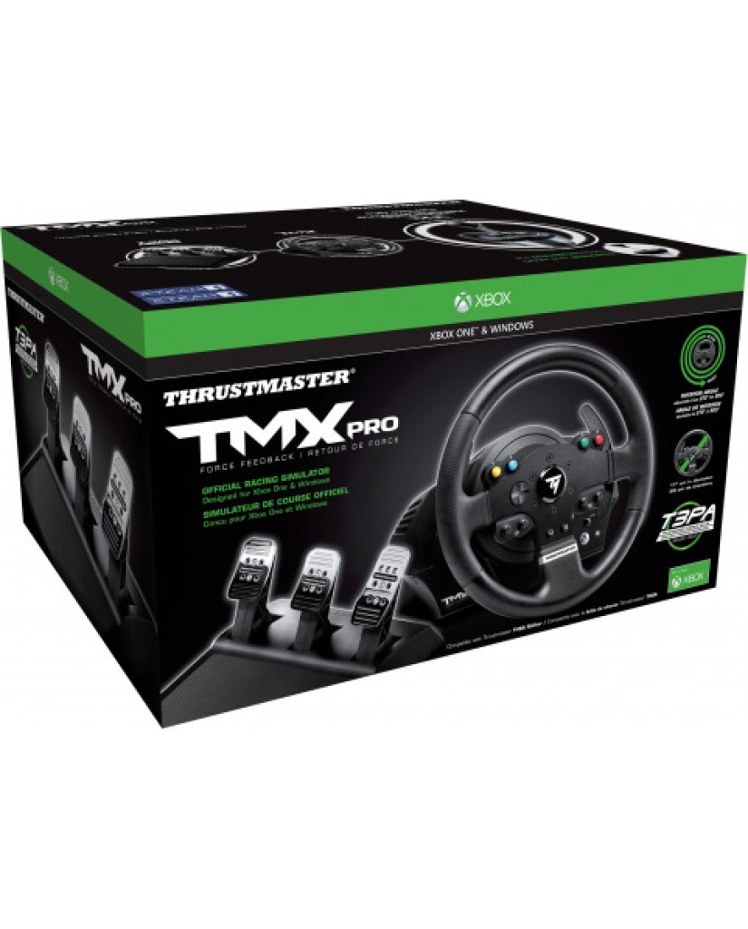 Thrustmaster TMX Force Feedback Gaming Lenkrad PC Xbox One Pedalset  3362934402211
