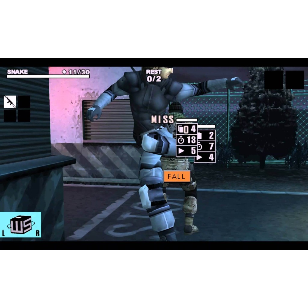 metal gear acid rom psp isi